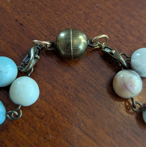 Katia Designs Beaded Necklace with Gold Pendant - Picture 8 of 9